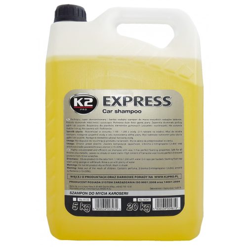 K2 Express autósampon - 5 Liter (K135)