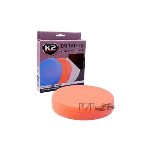 K2 Pro Duraflex tépőzáras polírkorong, narancssárga - (L612)